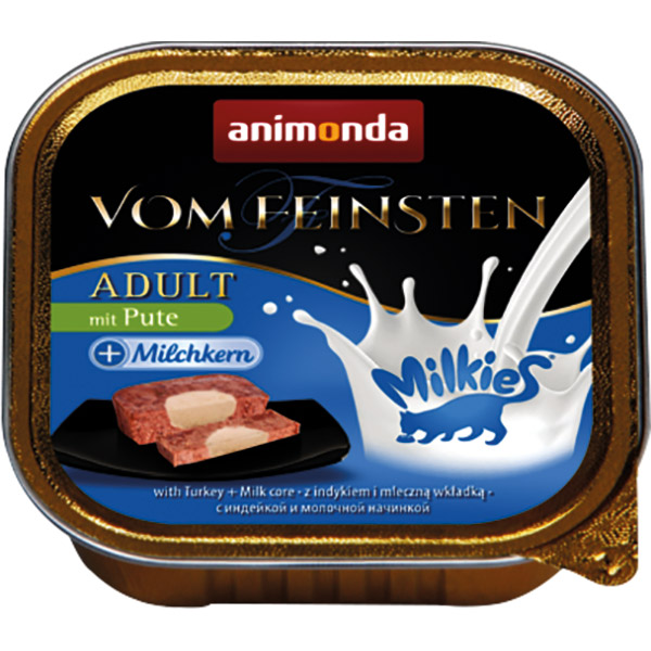 Animonda Vom Feinsten Milkies Hindi Etli ve Sütlü Yaş Kedi Maması