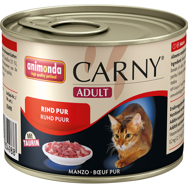 Animonda Carny Adult Sığır Etli Yaş Kedi Maması