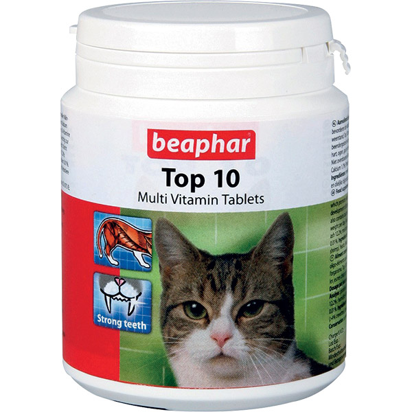 Beaphar Top 10 Kediler için Multivitamin Tablet