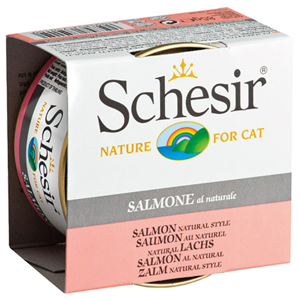 Schesir For Cat Su İçerisinde Somonlu Kedi Maması 85g