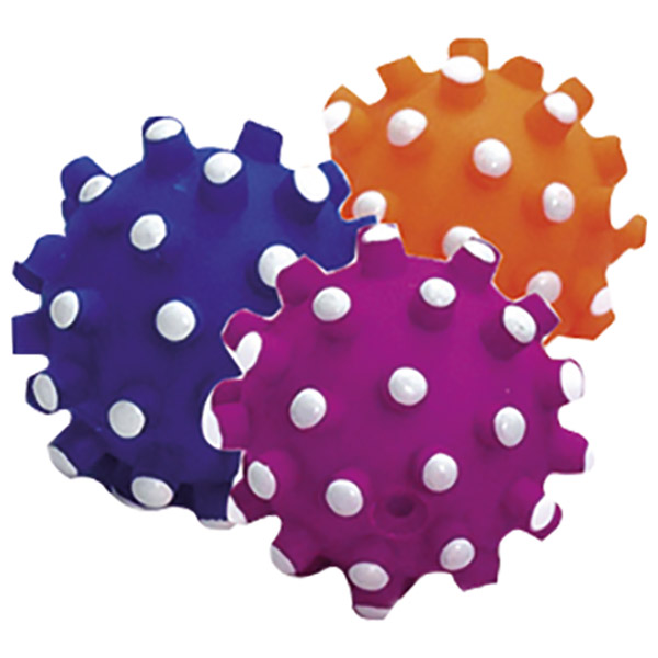 SESLİ VİNİL KİRPİ TOP 9CM