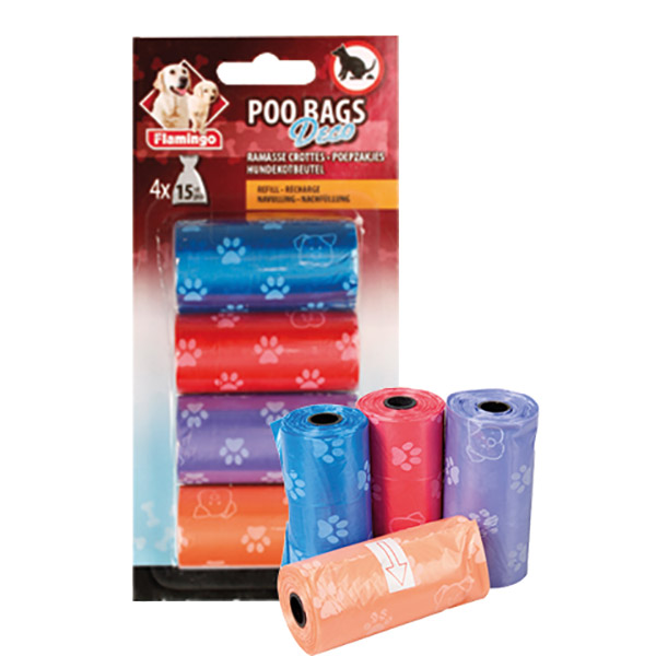 PATİ DESENLİ TUVALET POŞ.4LÜ