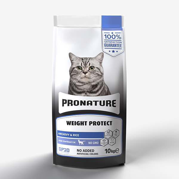 Pronature Sterilised Cat Anchovy Formula (Weight Protect) 10kg
