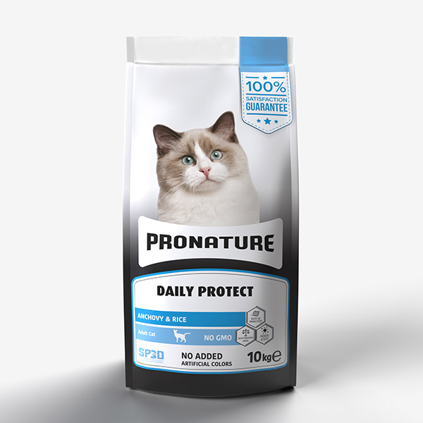 Pronature Adult Cat Anchovy Formula (Daily Protect) 10kg