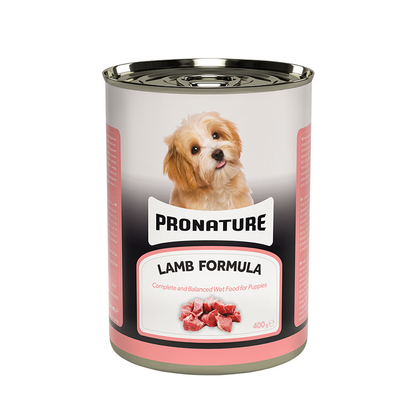 Yavru Köpekler için Kuzu Etli Püre