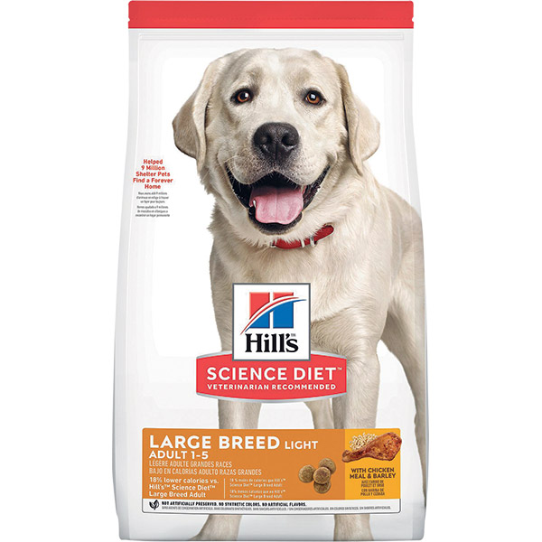 HILL'S SCIENCE PLAN Light Large Breed Adult Tavuklu Köpek Maması
