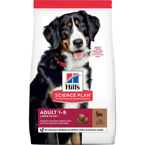 HILL'S SCIENCE PLAN Large Breed Adult Kuzu Etli ve Pirinçli Köpek Maması