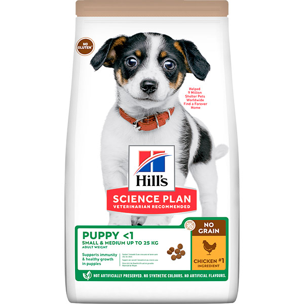 HILL'S SCIENCE PLAN NO GRAIN Orta Irk Tavuklu Yavru Köpek Maması