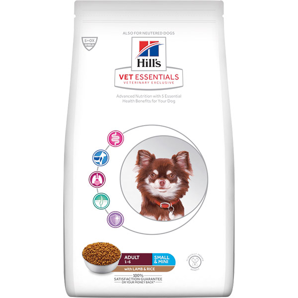 HILL'S VET ESSENTIALS Small & Mini Kuzu Eti ve Pirinçli Köpek Maması