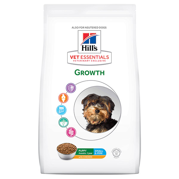 VET ESSENTIALS GROWTH Small & Mini Puppy tavuklu mama