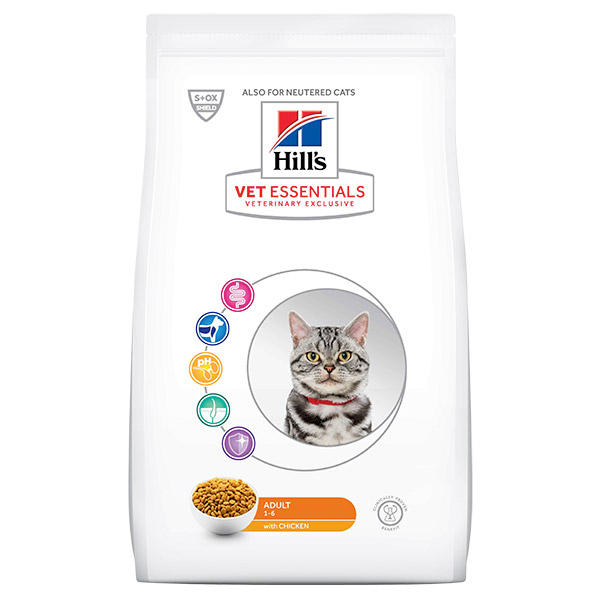 HILL'S VET ESSENTIALS Yetişkin Tavuklu Kedi Maması