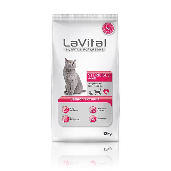 LaVital Sterilised Adult Salmon Formula