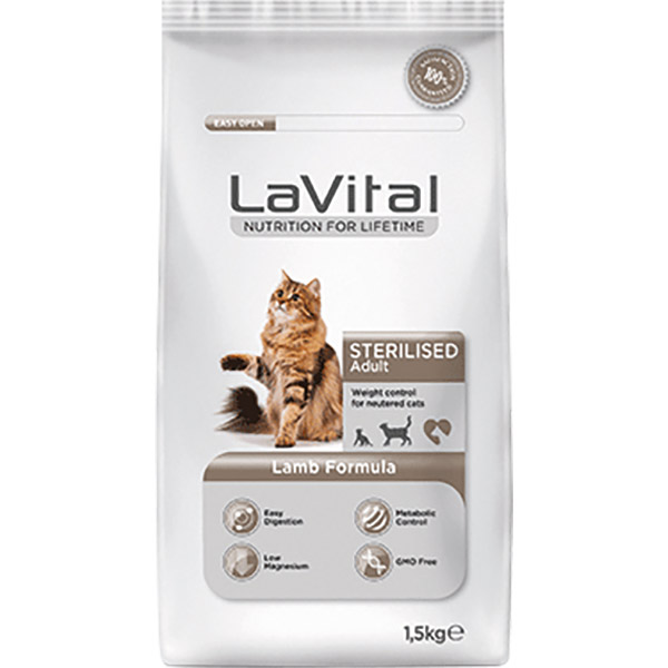 LaVital Sterilised Adult Lamb Formula